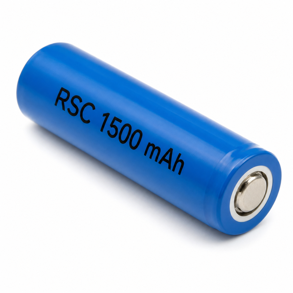 باتری لیتیوم یون RS 18650 ظرفیت 1500 mAh جریان 10C مناسب ابزار شارژی سبک و متوسط