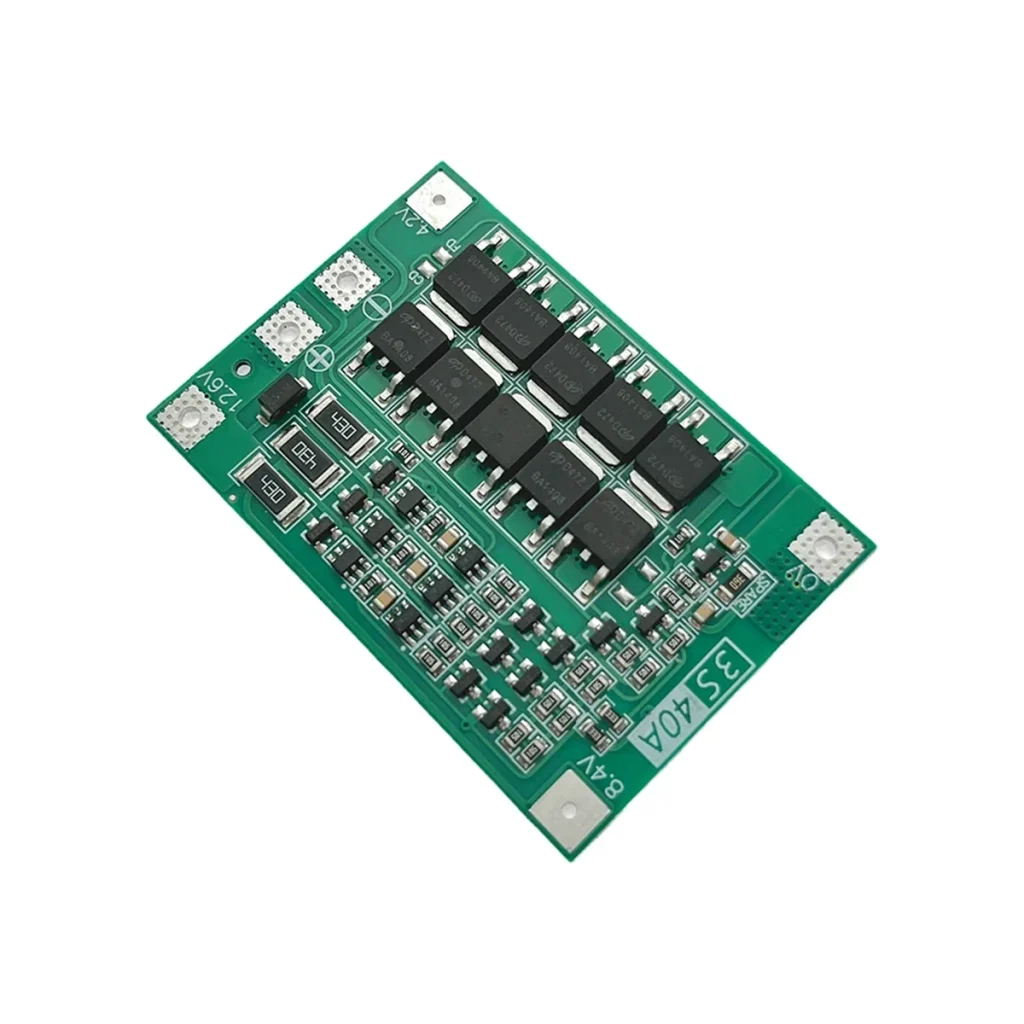 برد محافظ باتری BMS 3S 40A بالانس دار برای پک لیتیوم یون 11.1 ولت مدل OKY3399-5