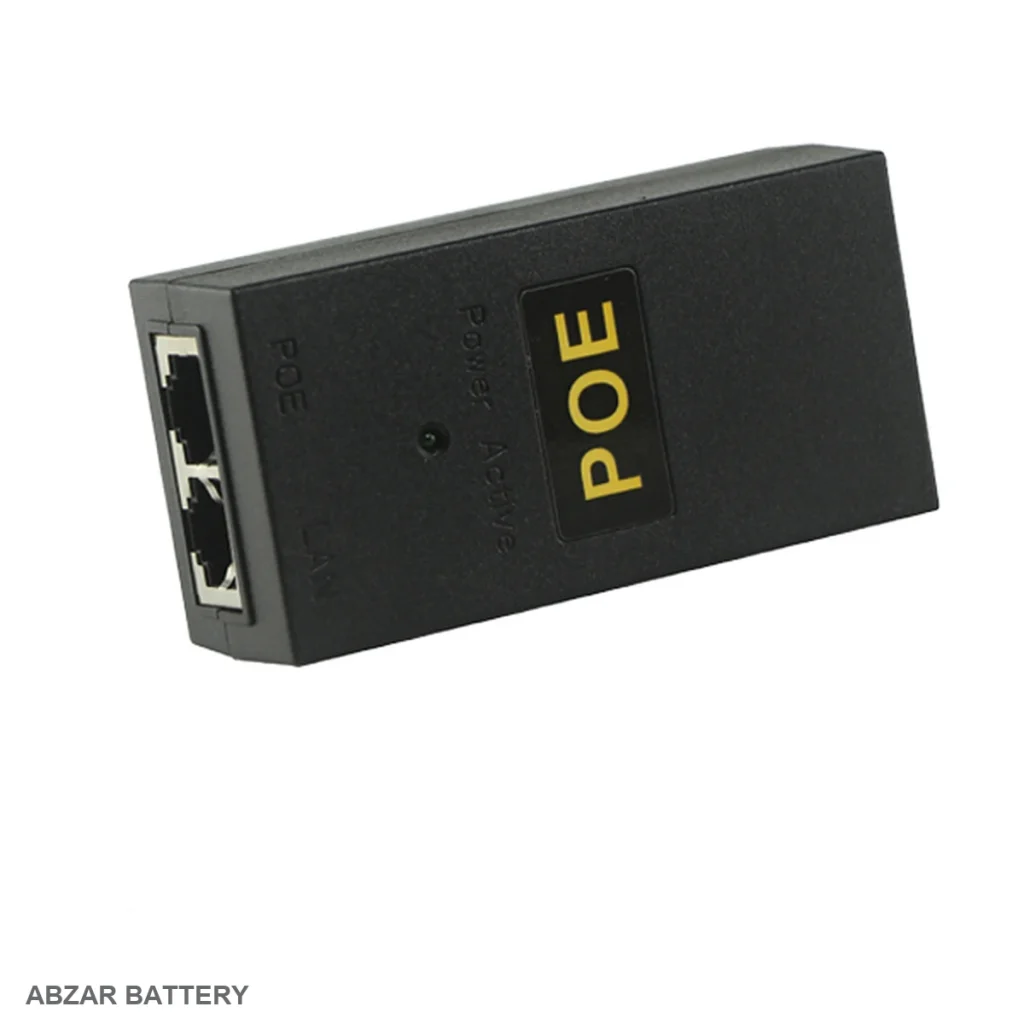 آداپتور POE 54v 1a 54v برای مودم، روتر یا تجهیزات شبکه سازگار