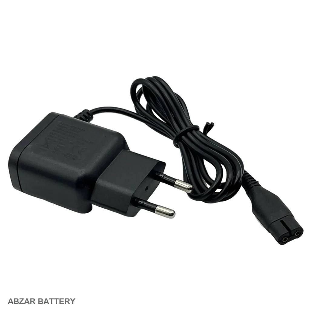 شارژر ریش تراشی 4.3 ولت 70 میلی آمپر 4.3 V برای ماشین اصلاح، ریش‌تراش یا لوازم شخصی سازگار
