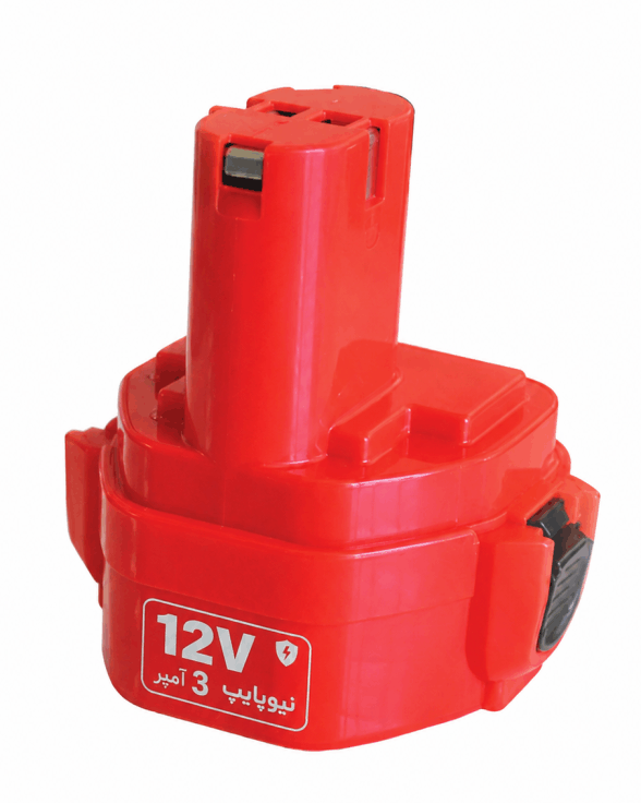 باتری پرس لوله نیوپایپ 12V نیکل متال 3Ah