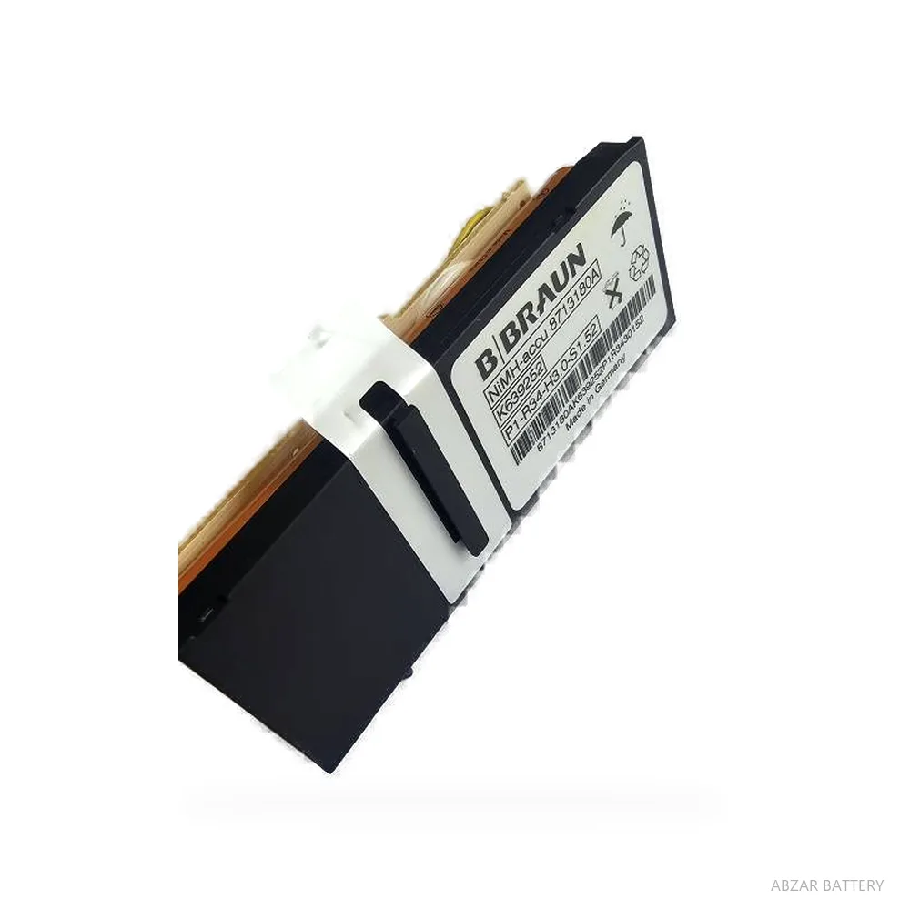 باتری پمپ سرنگ B.Braun NiMH 4.8V — سلول ها و اتصالات