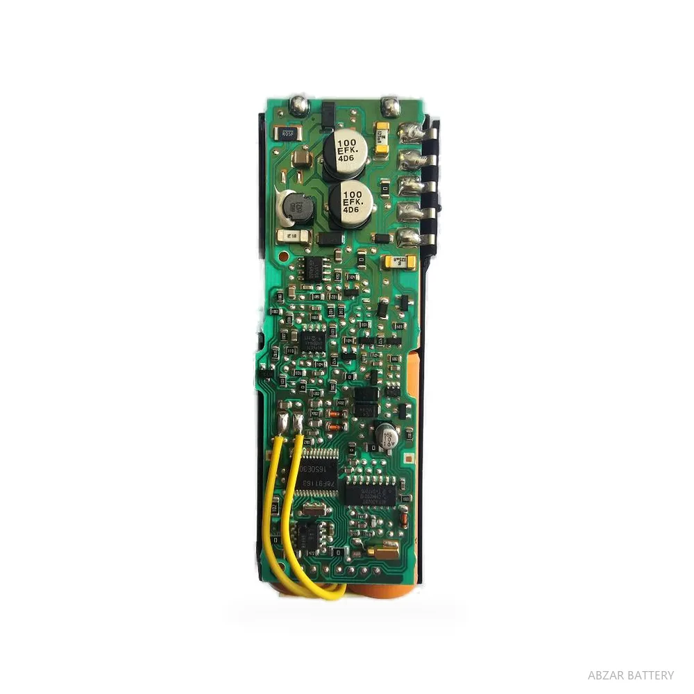 باتری پمپ سرنگ B.Braun NiMH 4.8V — کانکتور و پلاریته